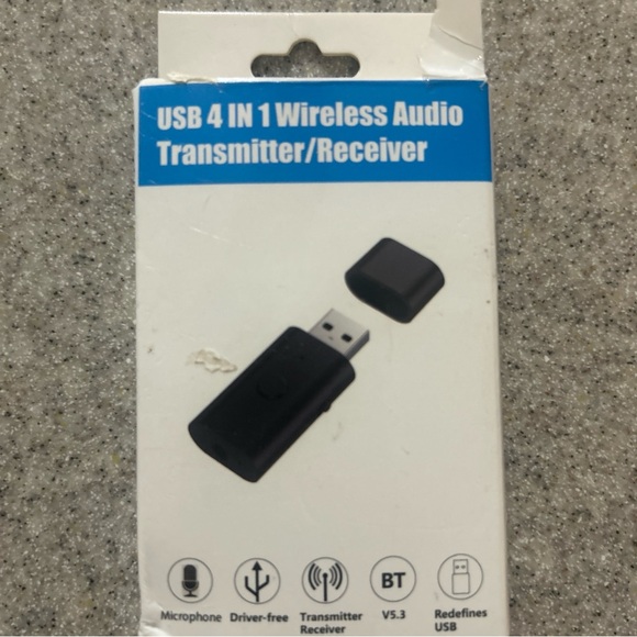 USB 4 In 1 Audio Transmitter / Receiver - Picture 1 of 5